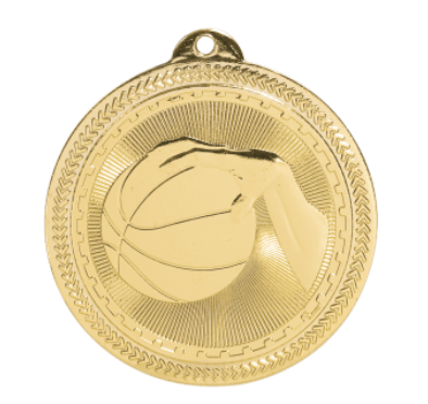 Medalla - Bright Gold Basketball