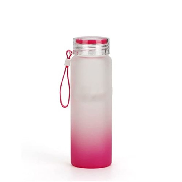 Termo Vidrio Rosado Difuminado